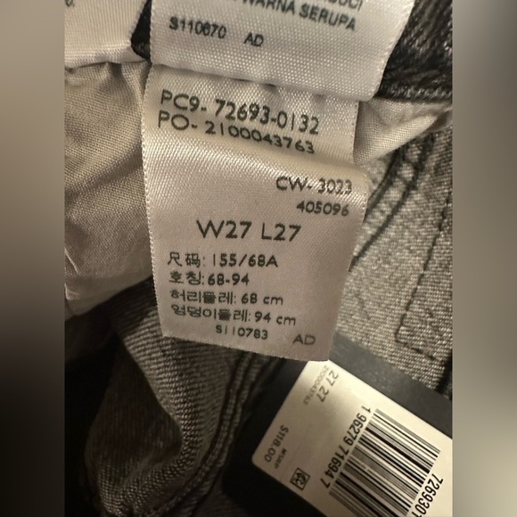 New Levi’s 27 x 27 Ribcage Straight Ankle Super High Rise Jeans - Picture 5 of 5